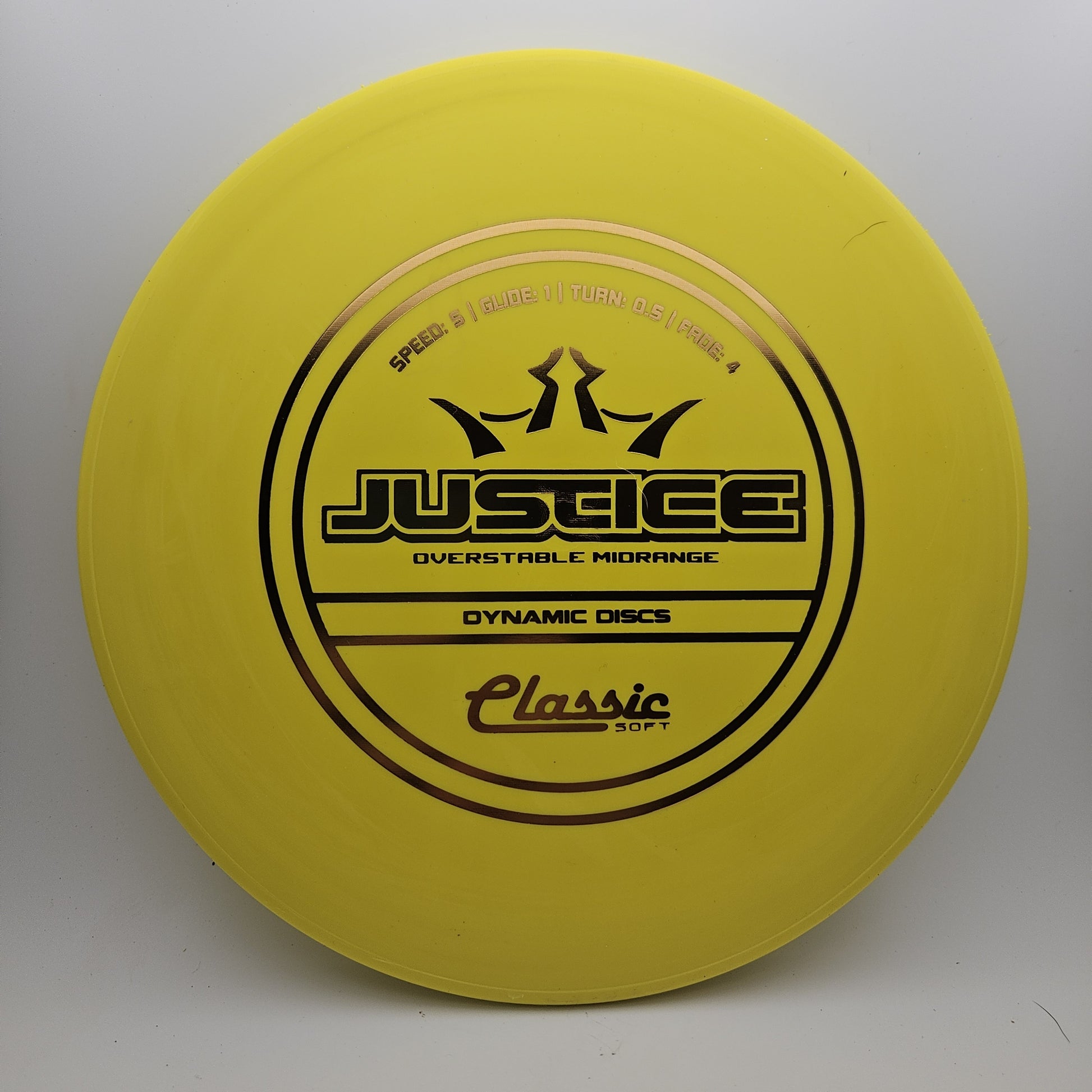 #6352 173g Yellow Classic Soft Justice