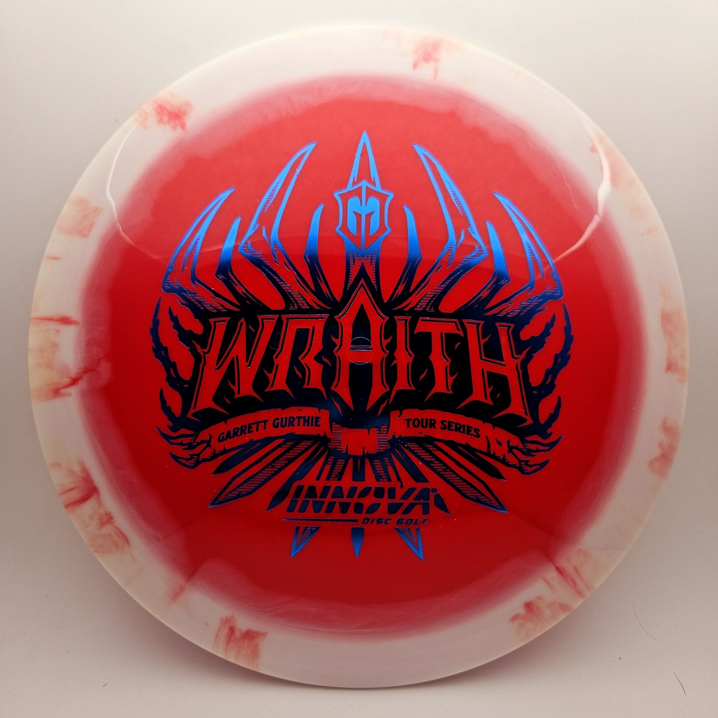 #12375 173-175g White / Red, Garrett Gurthie Tour Series Halo Star GG Wraith
