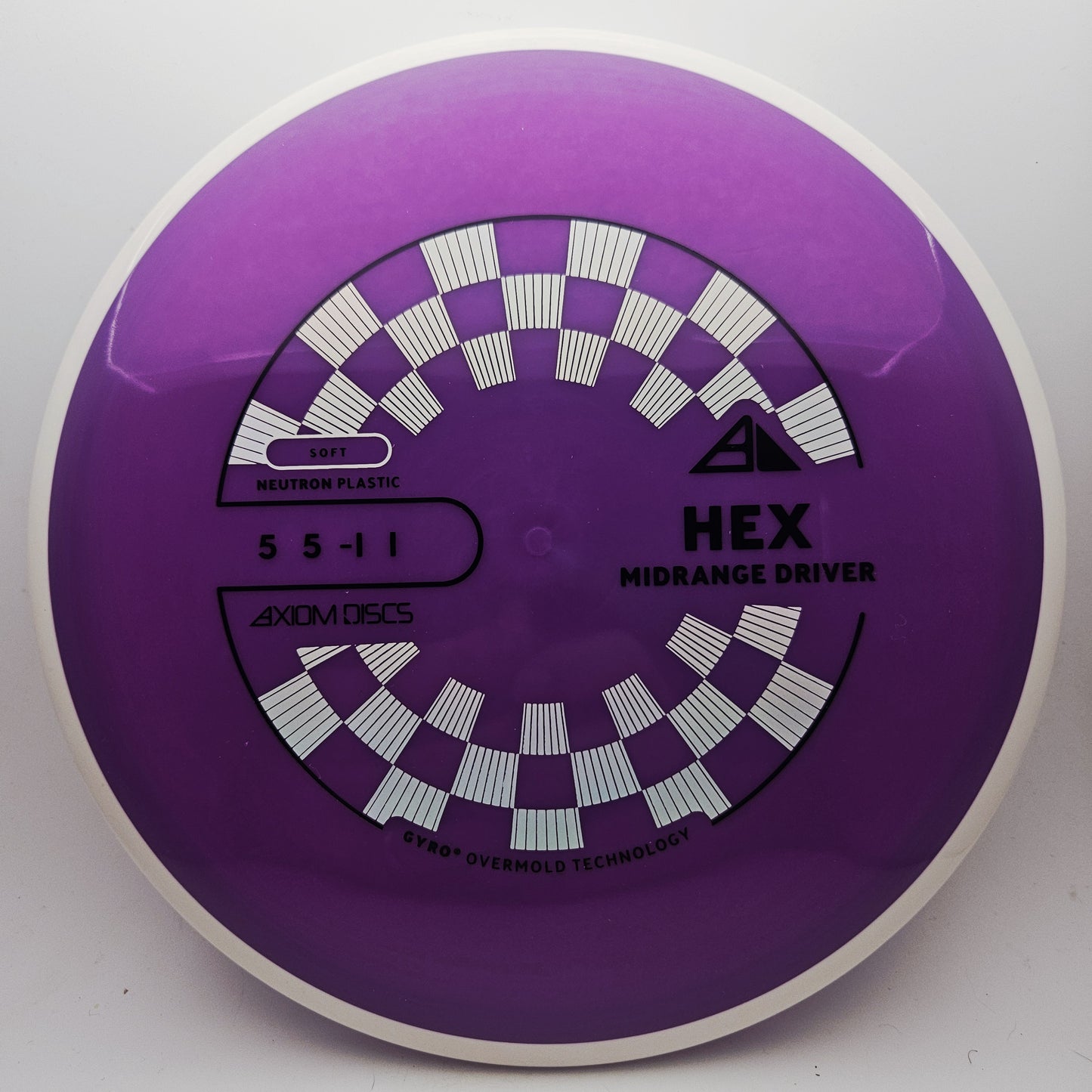 #17872 172g Purple / White PLC Soft Neutron Hex
