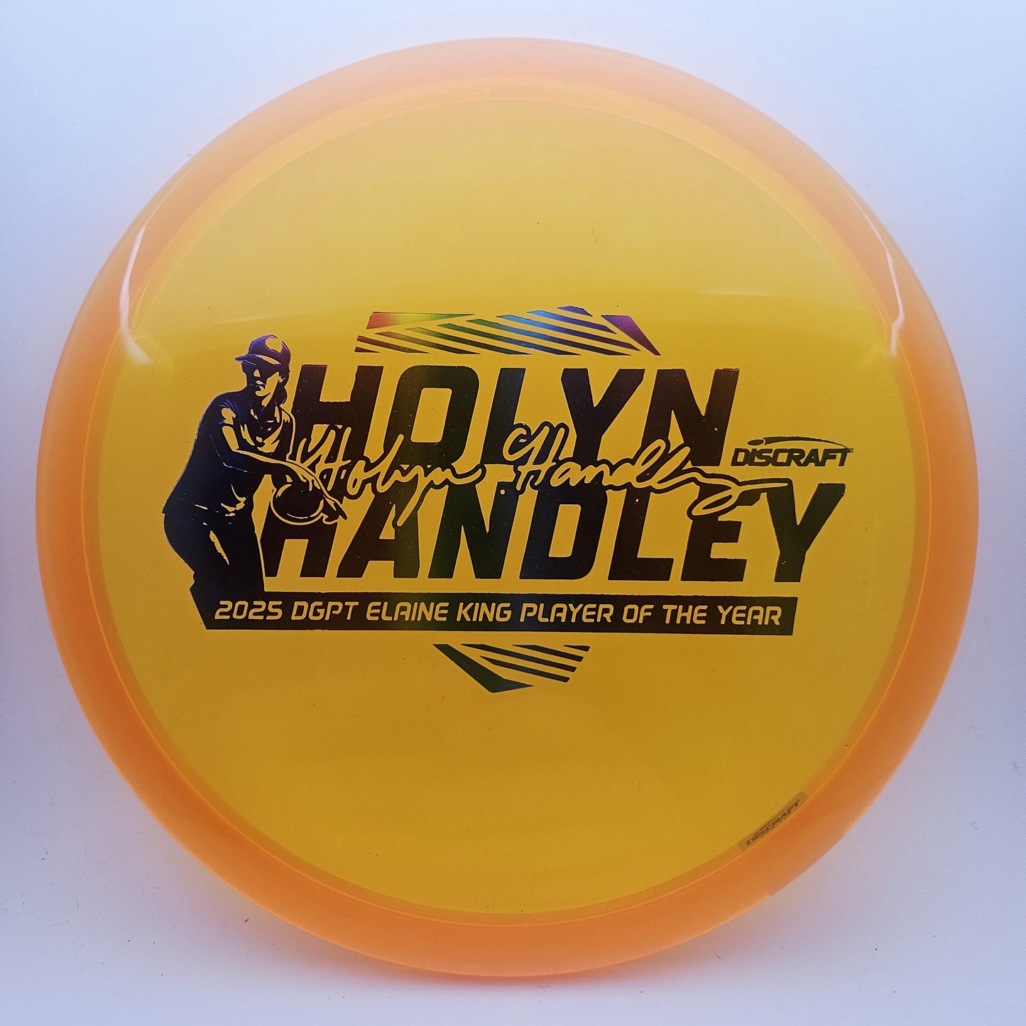 #18271 173-174g Orange, Holyn Handley POTY CryZtal Zone SS - Holyn Handley POTY