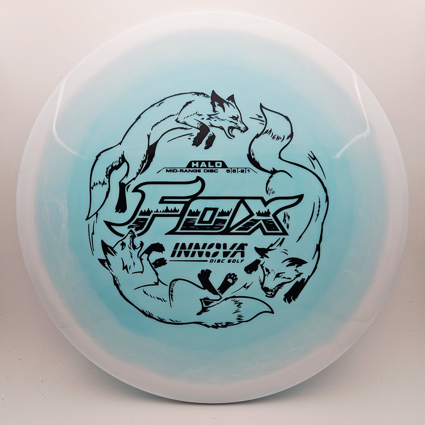 #16125 171g Blue / White Halo Star Fox
