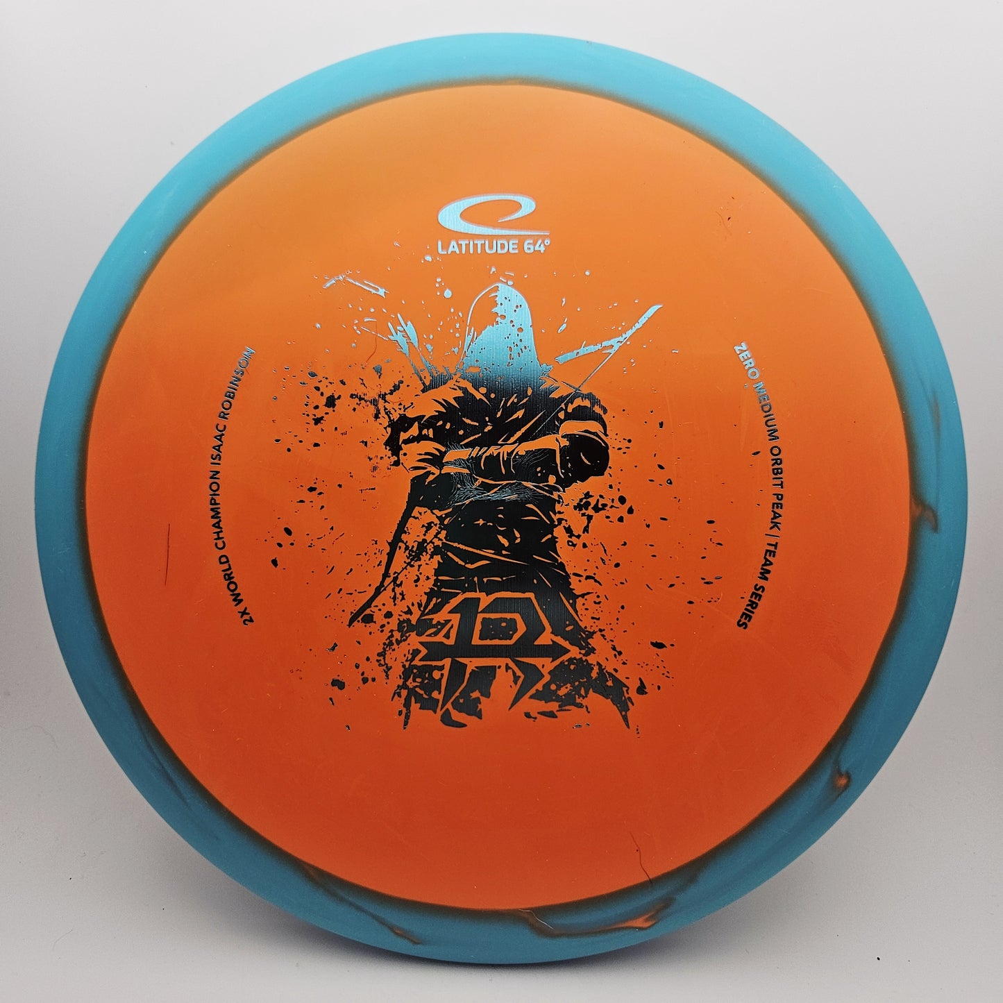 #13993 173g Orange / Teal, Isaac Robinson Team Series Zero Medium Orbit Peak