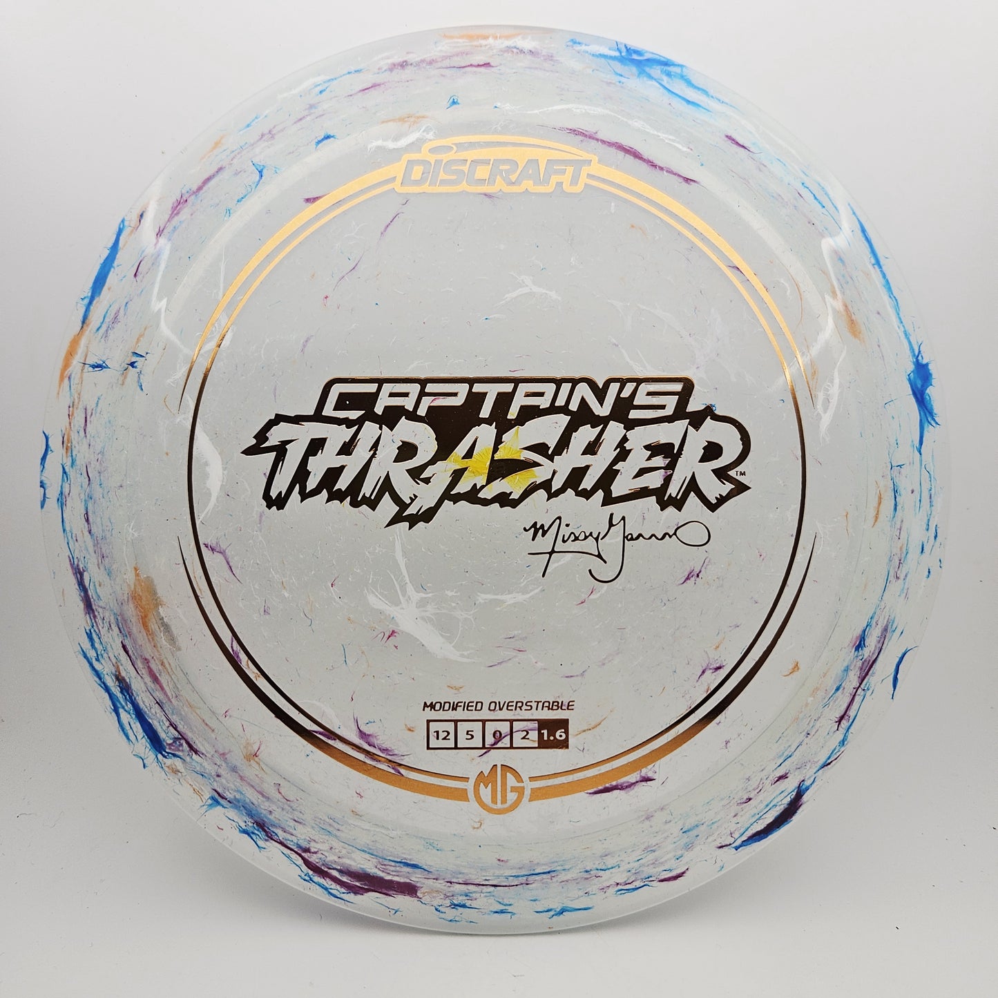 #14395 167-169g Blue, Missy Gannon Z Jawbreaker Captain's Thrasher