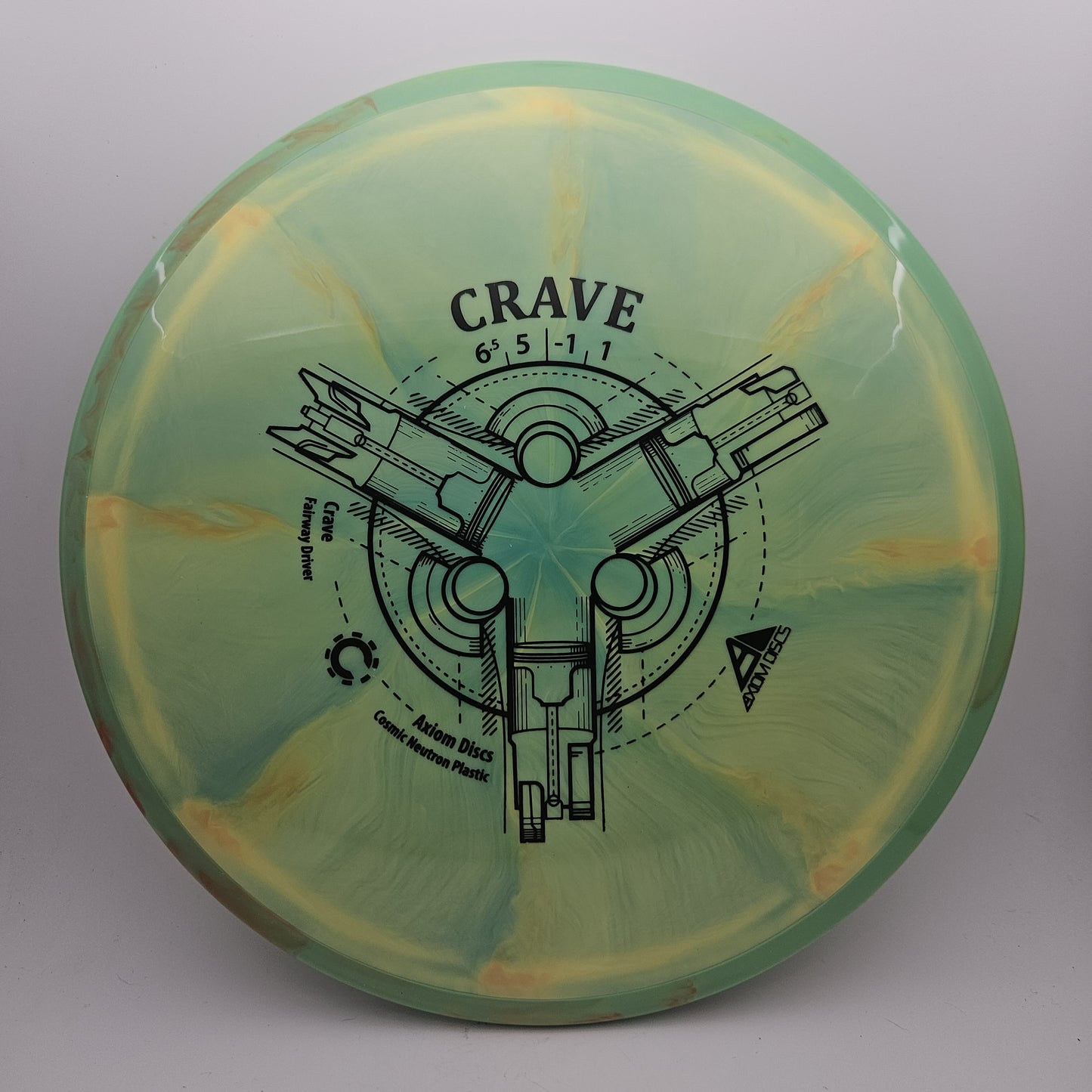 #11083 172g Green / Green Cosmic Neutron Crave