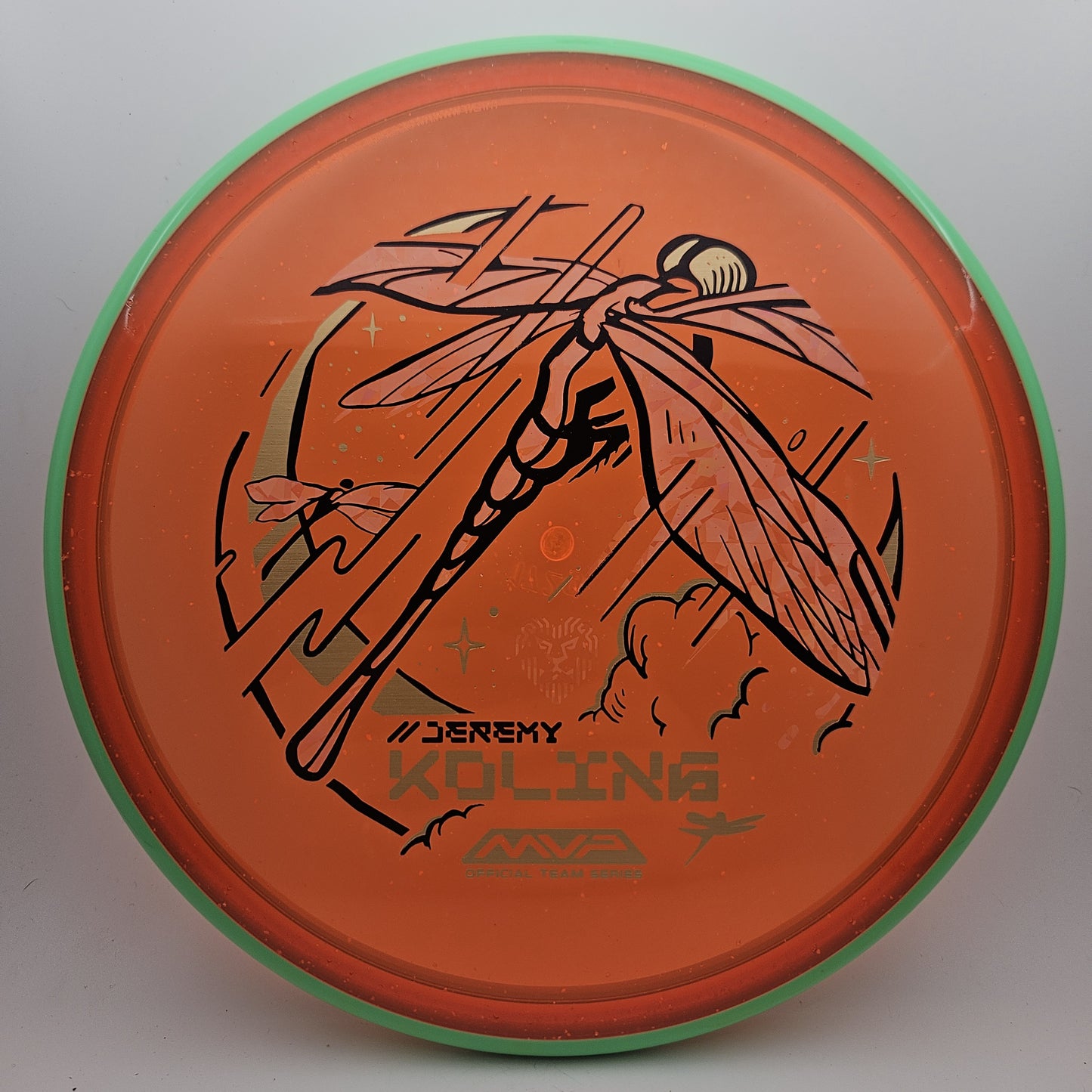 #10778 172g Orange / Green, Jeremy Koling Tour Series Particle Glow Proton Tempo - Jeremy Koling Tour Series