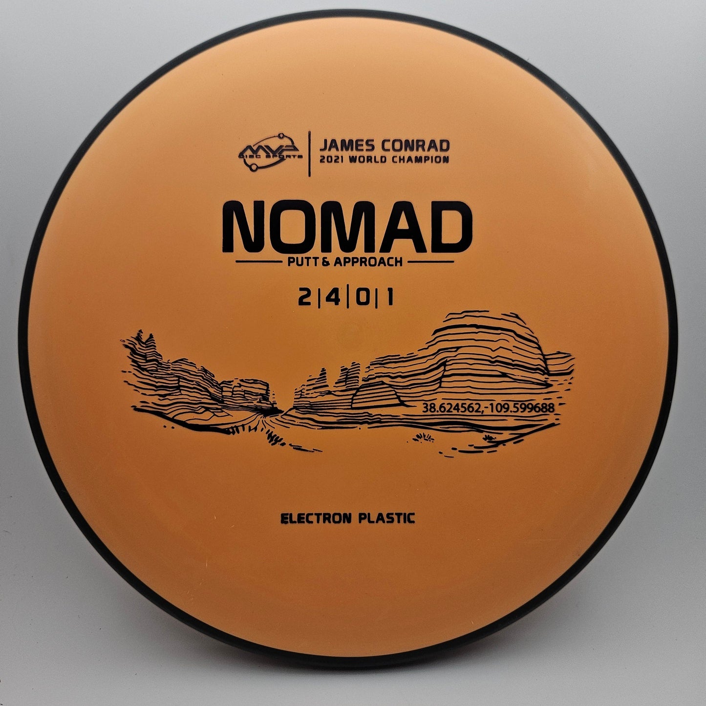 #4282 172g Orange Electron Nomad