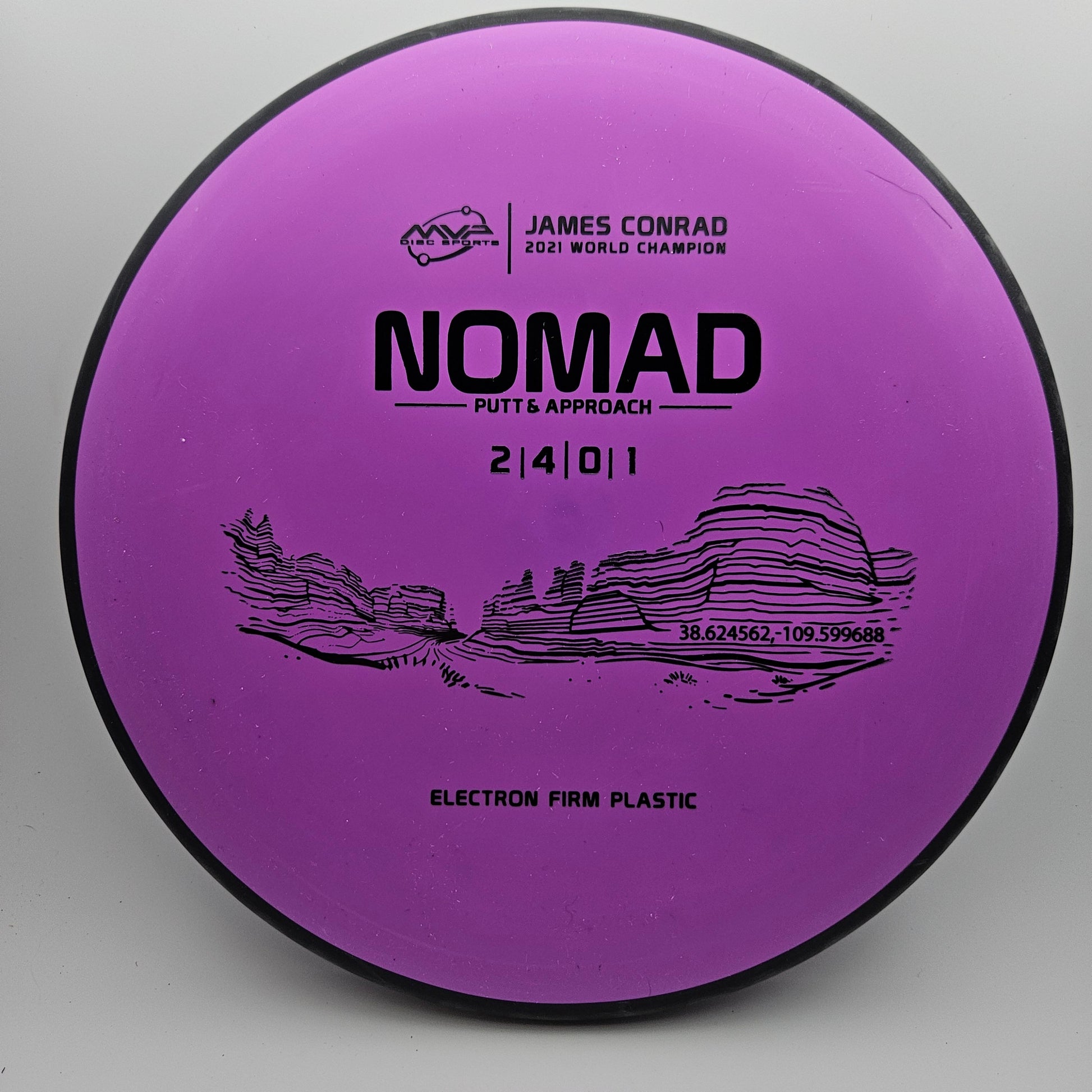 #4286 173g Purple Electron Firm Nomad