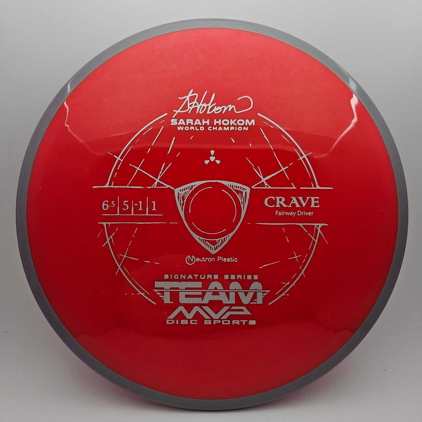 #4658 174g Red / Grey Neutron Crave