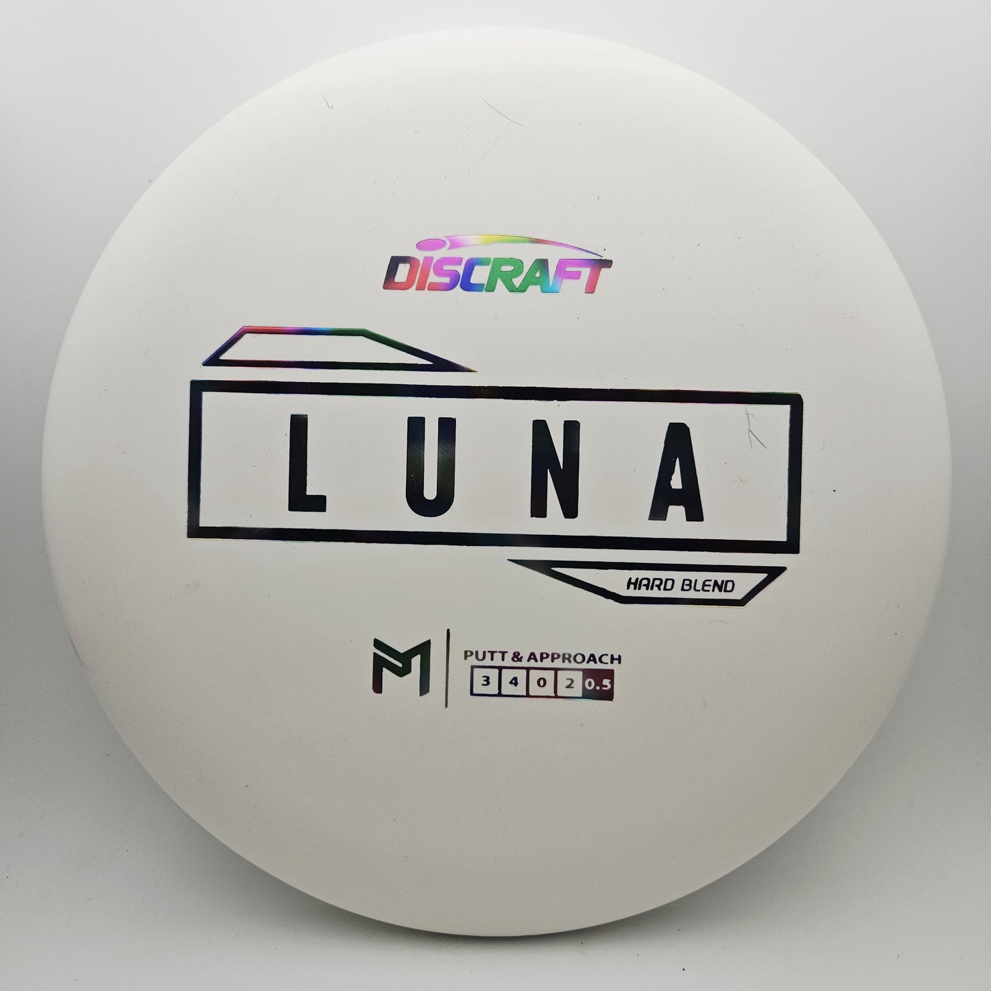 #16186 170g White Putter Hard Luna