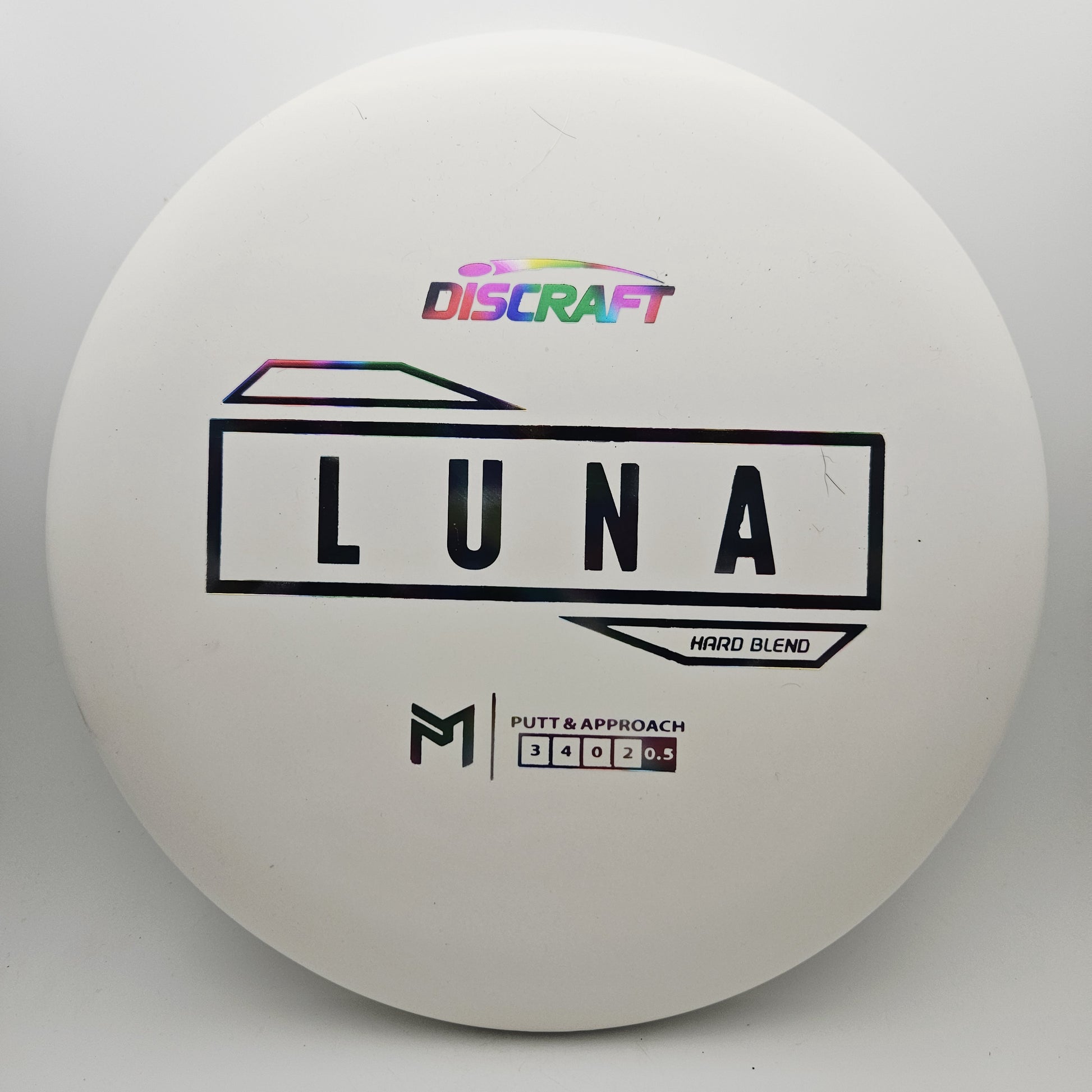 #16186 170g White Putter Hard Luna