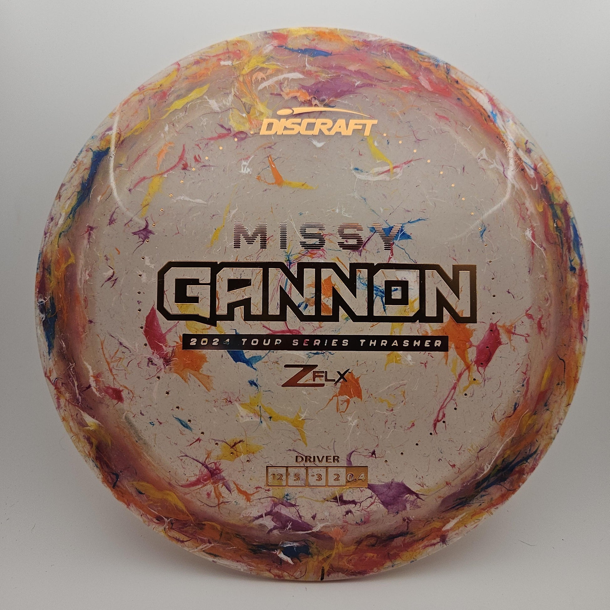 #5918 173-174g Orange, Missy Gannon Tour Series Jawbreaker Z Flx Thrasher