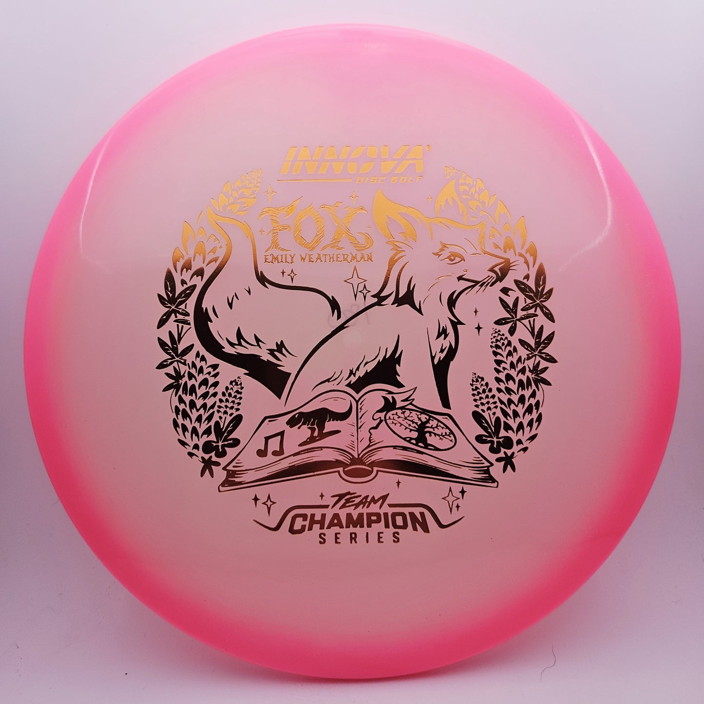 #17604 180g Pink / Glow, Emily Weatherman Tour Series Proto Glow Halo Champion Fox - Emily Weatherman Tour Series