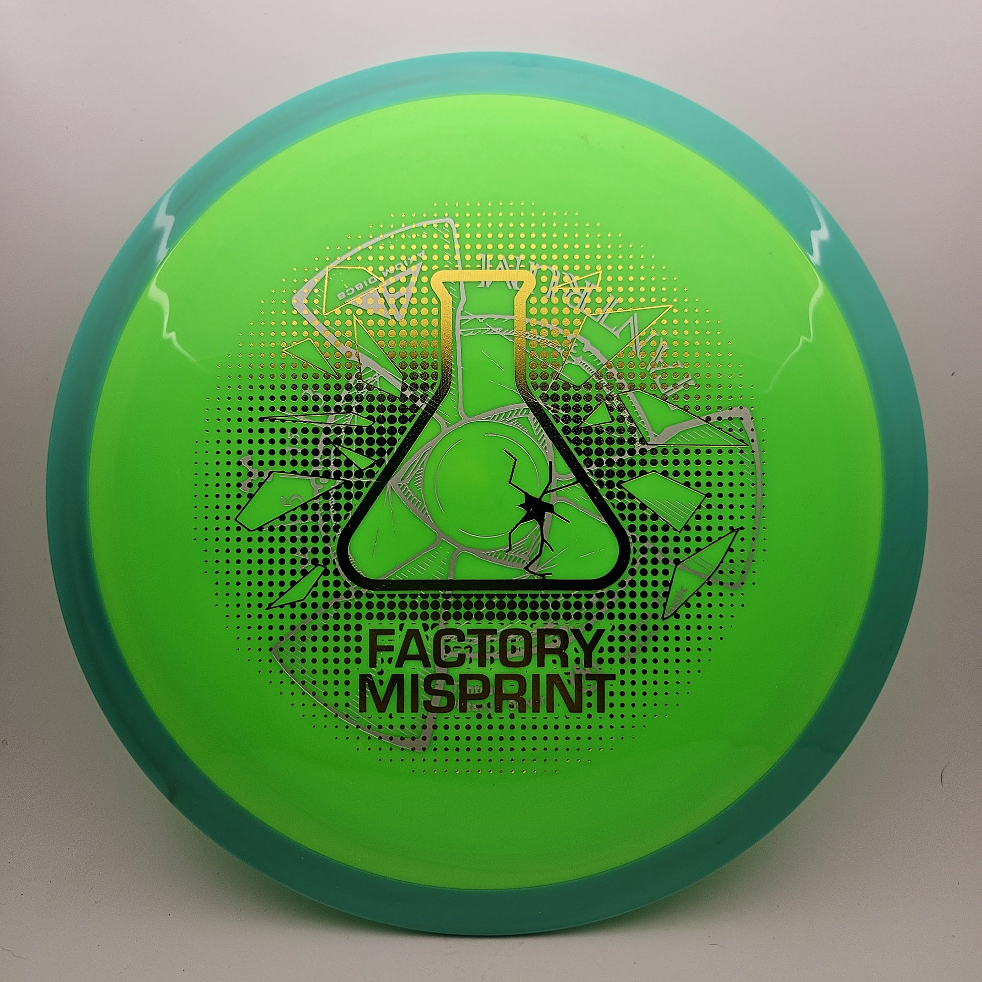 #12684 168g Green / Teal, Misprint Neutron Tantrum - Misprint