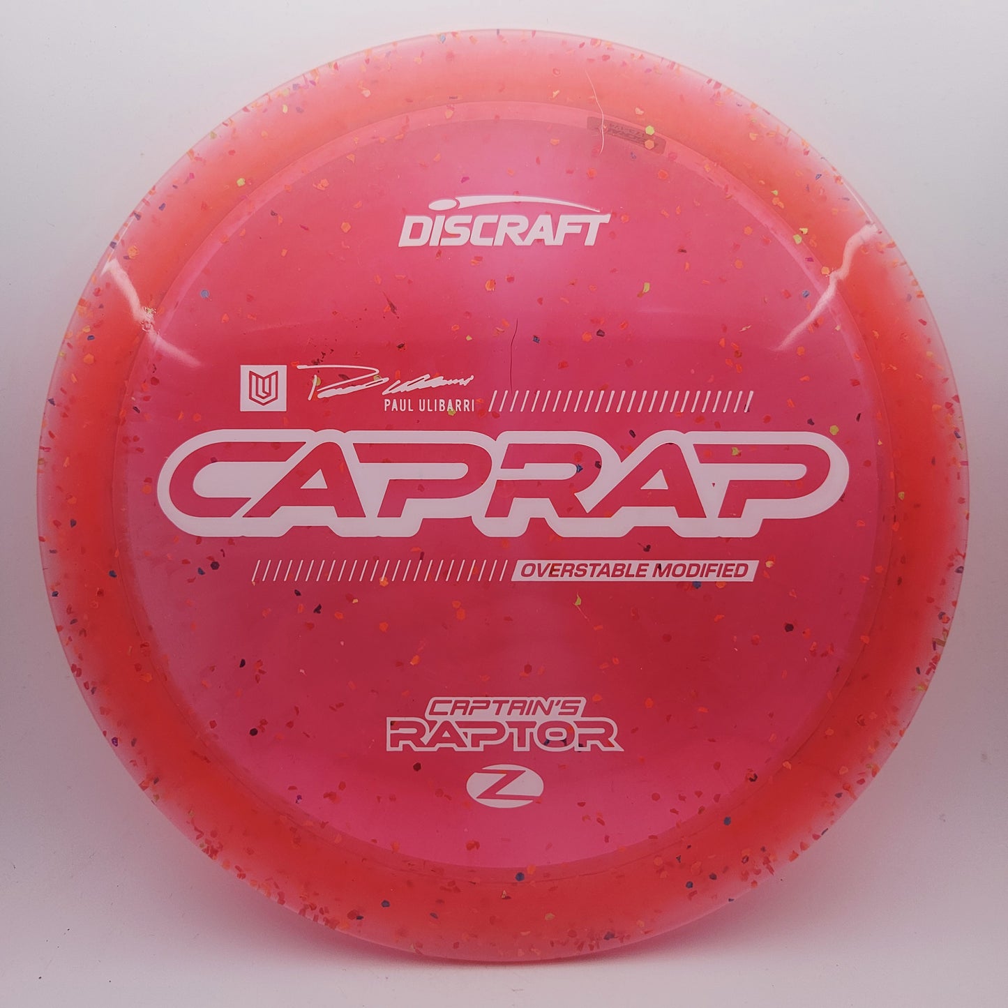 #18182 173-174g Pink, Paul Ulibarri 2026 Z Confetti Captain's Raptor - Paul Ulibarri 2026