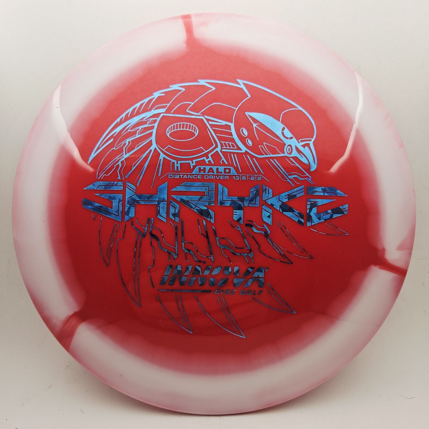 #19682 171g Red / White Halo Star Shryke