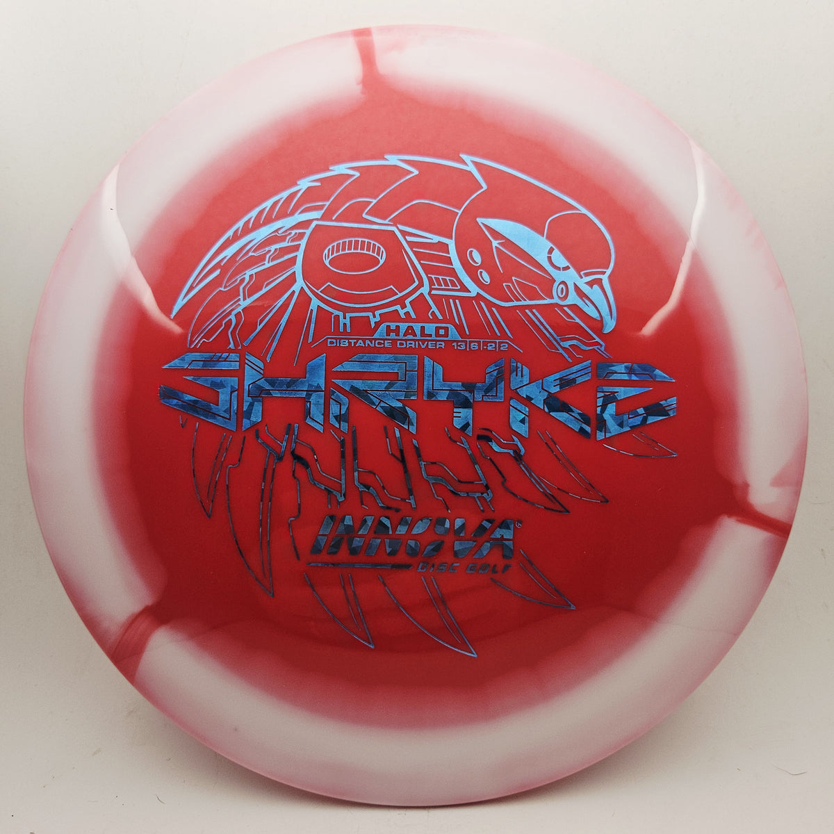 #19682 171g Red / White Halo Star Shryke