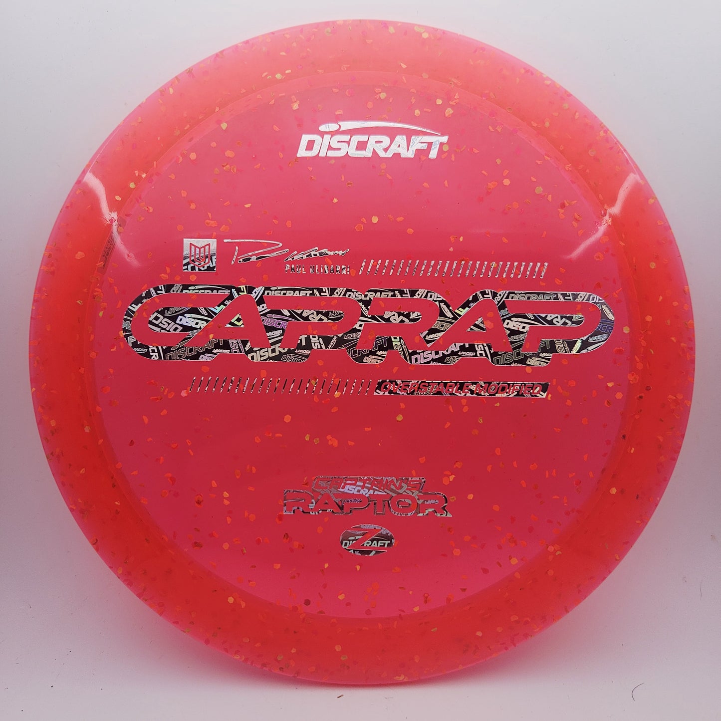 #18194 173-174g Red, Paul Ulibarri 2026 Z Confetti Captain's Raptor - Paul Ulibarri 2026