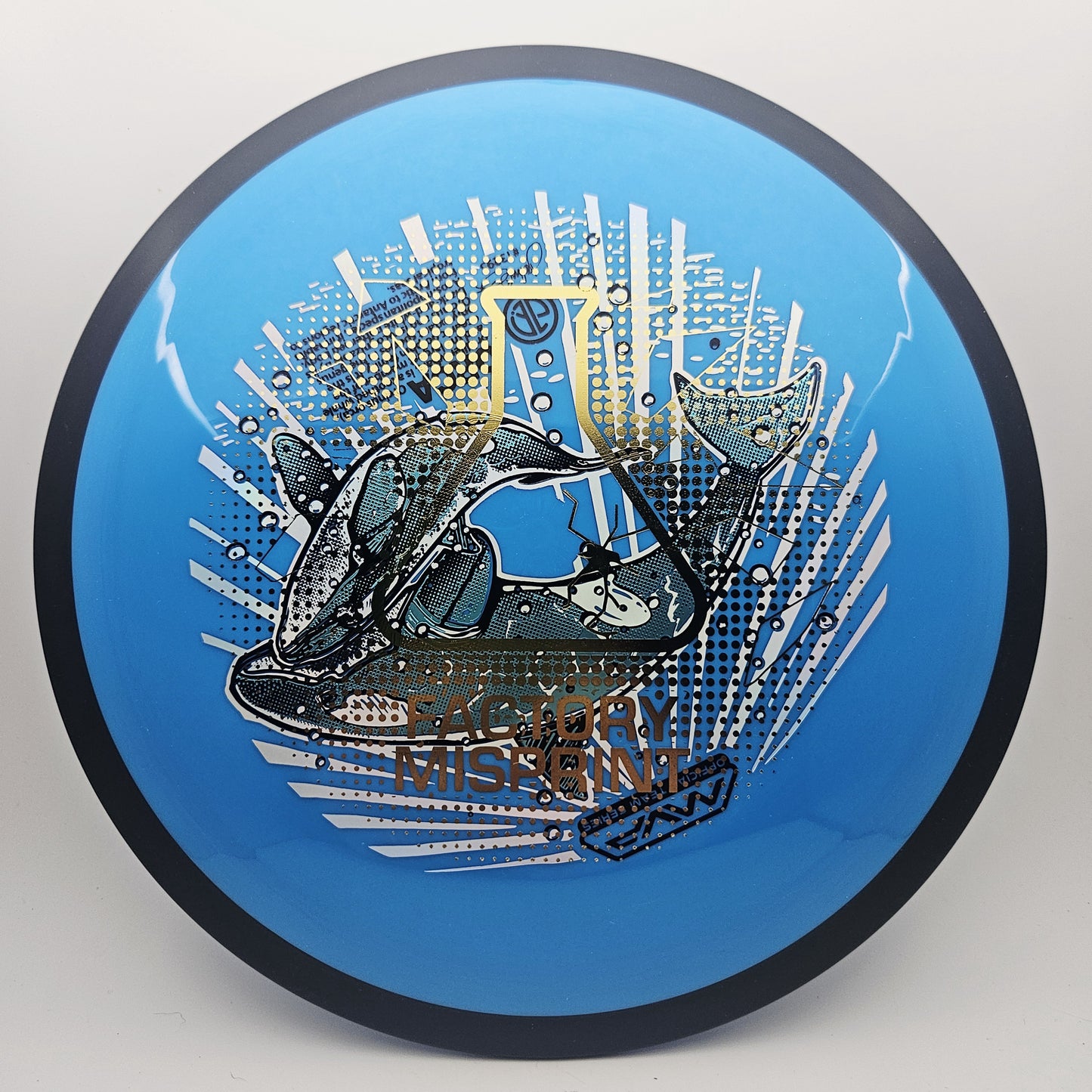 #13540 167g Blue, Misprint Neutron Trail - Misprint