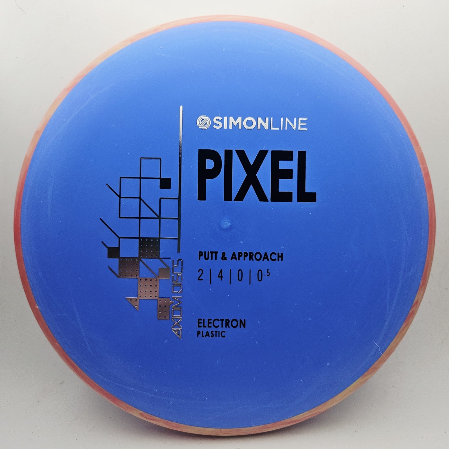 #19844 172g Blue / Orange Electron Firm Pixel