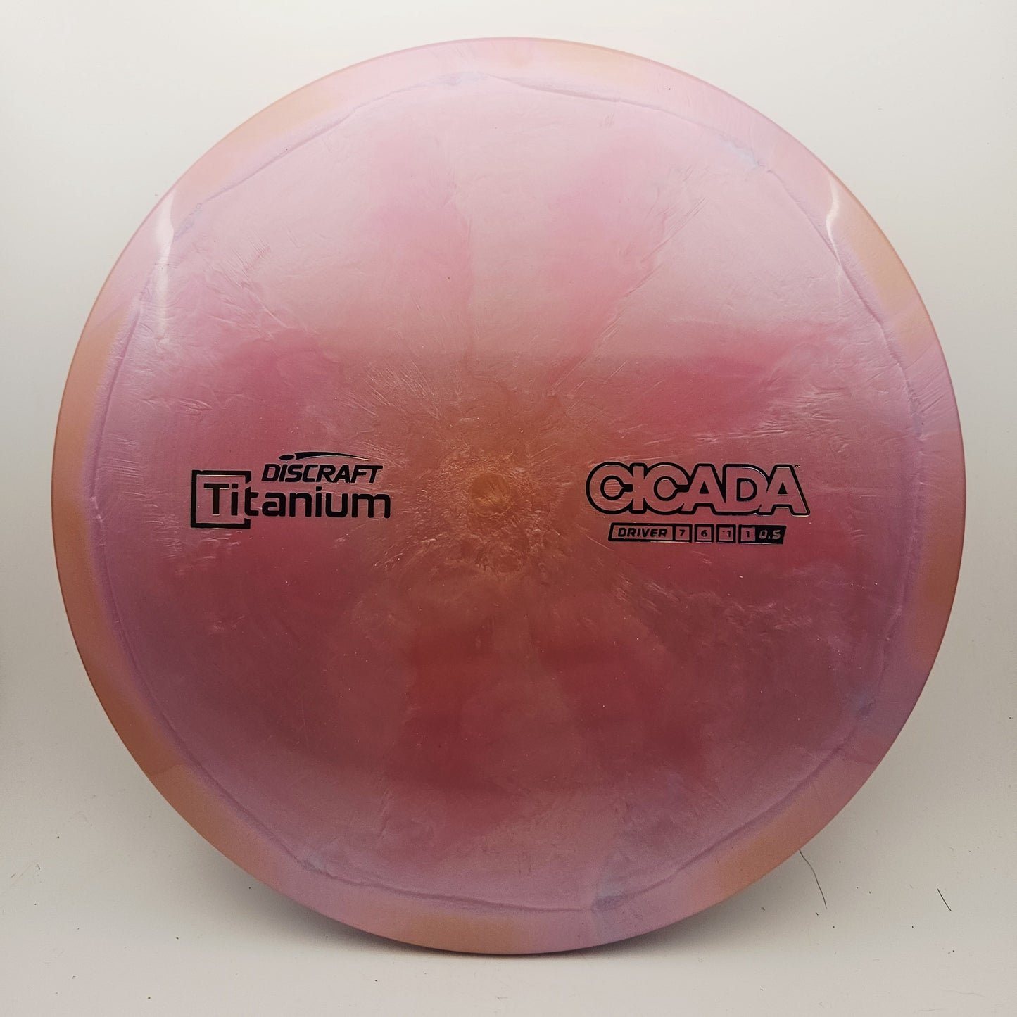 #17518 170-172g Purple / Orange Titanium Cicada