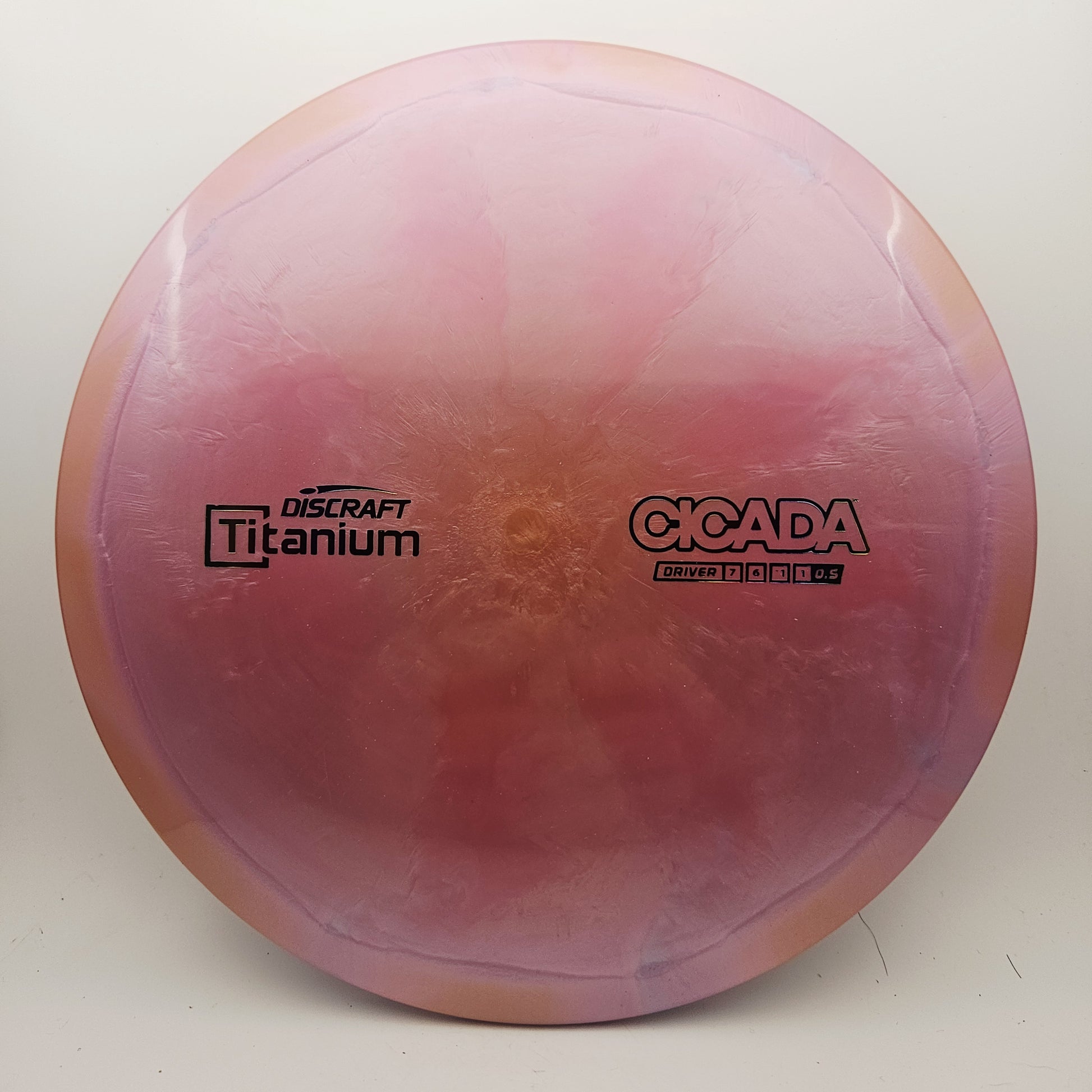 #17518 170-172g Purple / Orange Titanium Cicada