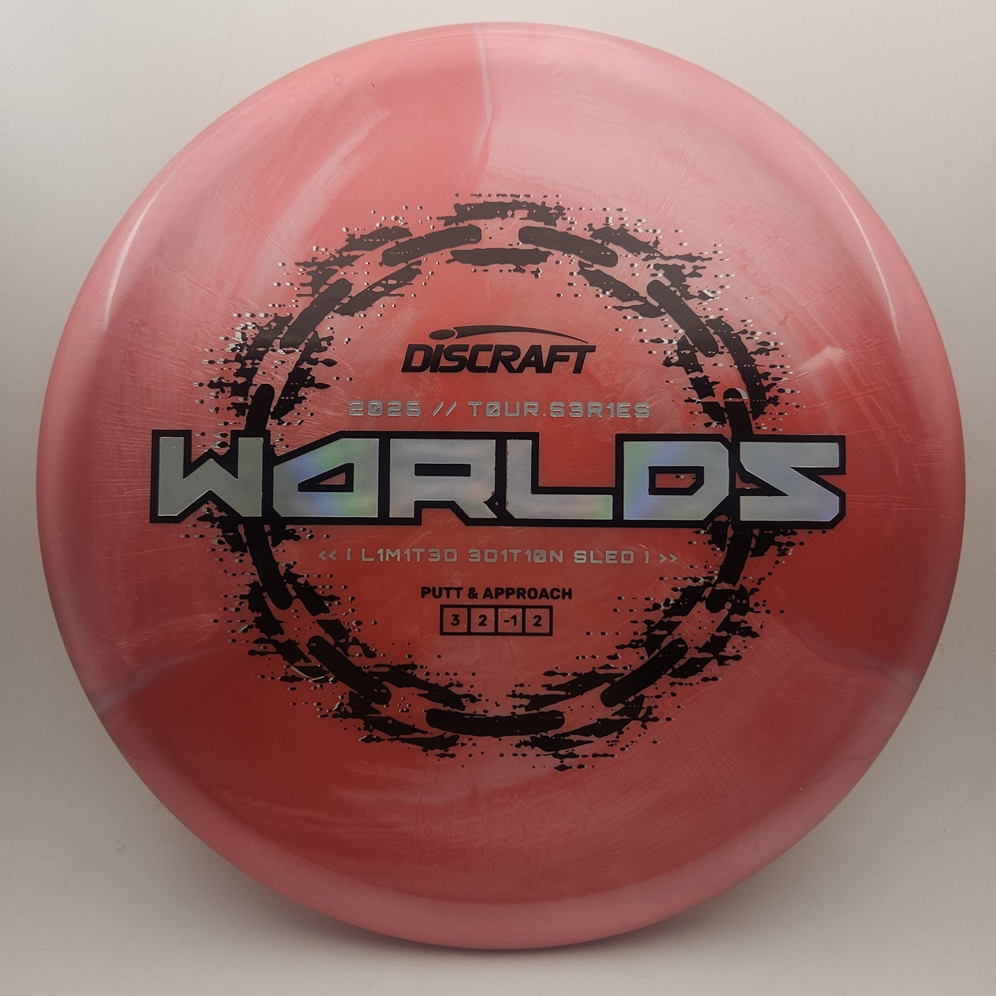 #19541 179g Red, Worlds 2026 Tour Series Special Blend Sled - Worlds 2026