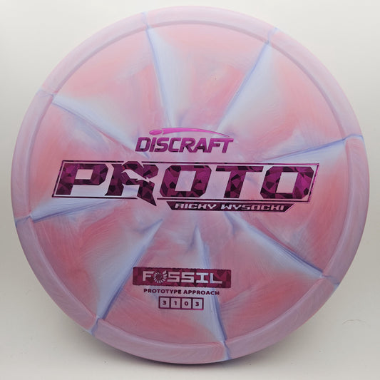 #16799 177+g Purple, Ricky Wysocki Prototype Fossil