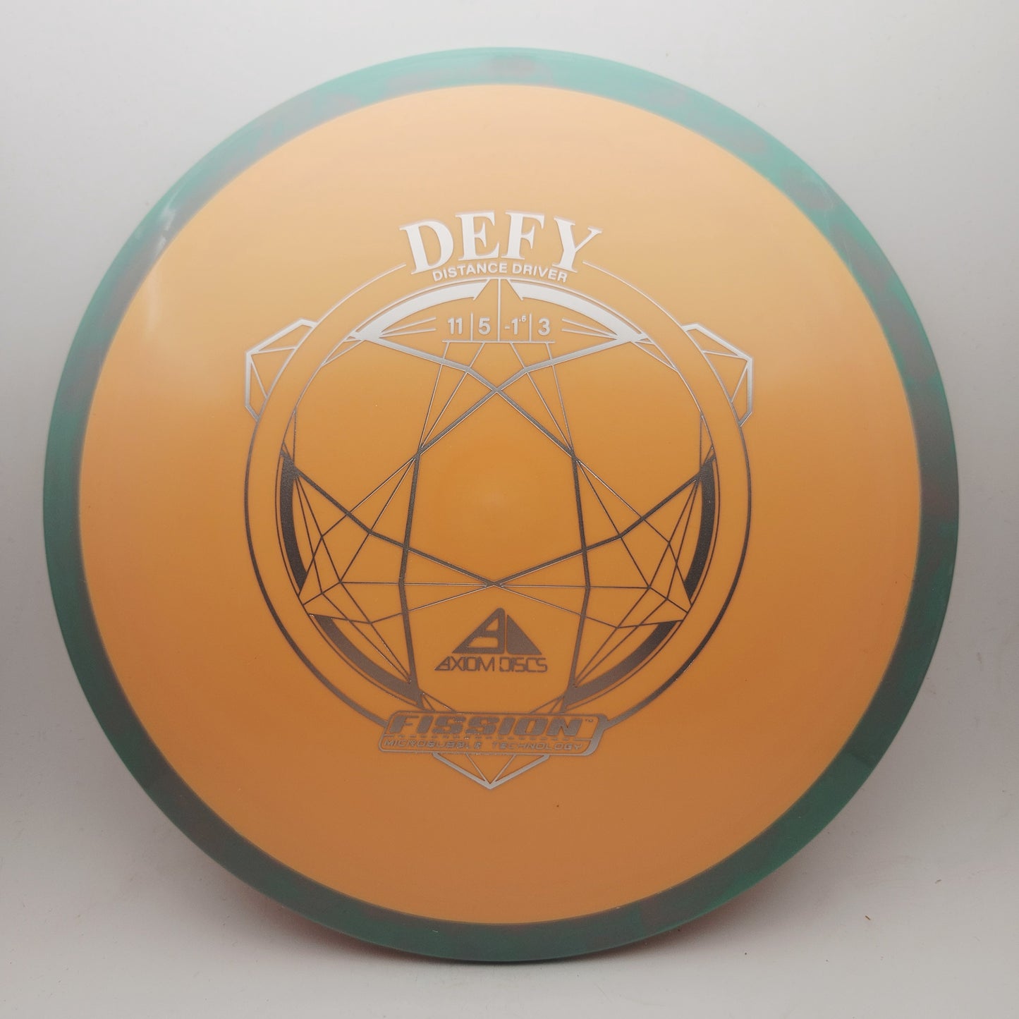 #19185 173g Orange / Teal Fission Defy