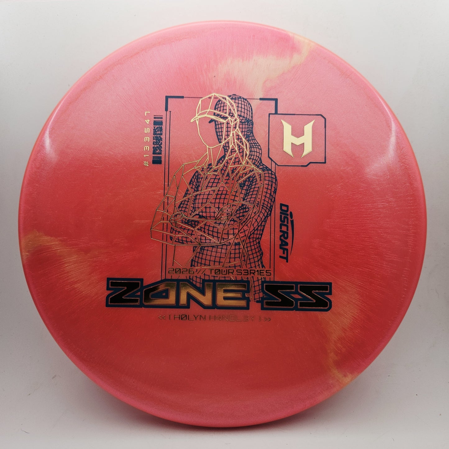 #20608 173-174g Red, Holyn Handley Tour Series Special Blend Zone SS - Holyn Handley