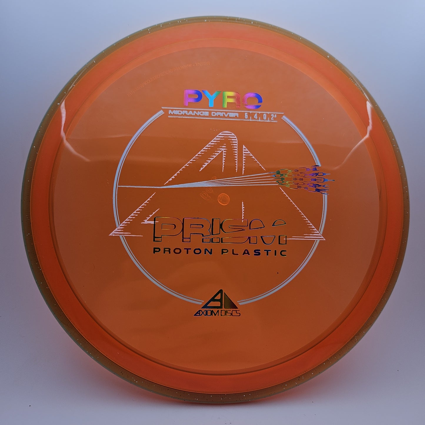 #7060 176g Orange / Clear Prism Proton Pyro