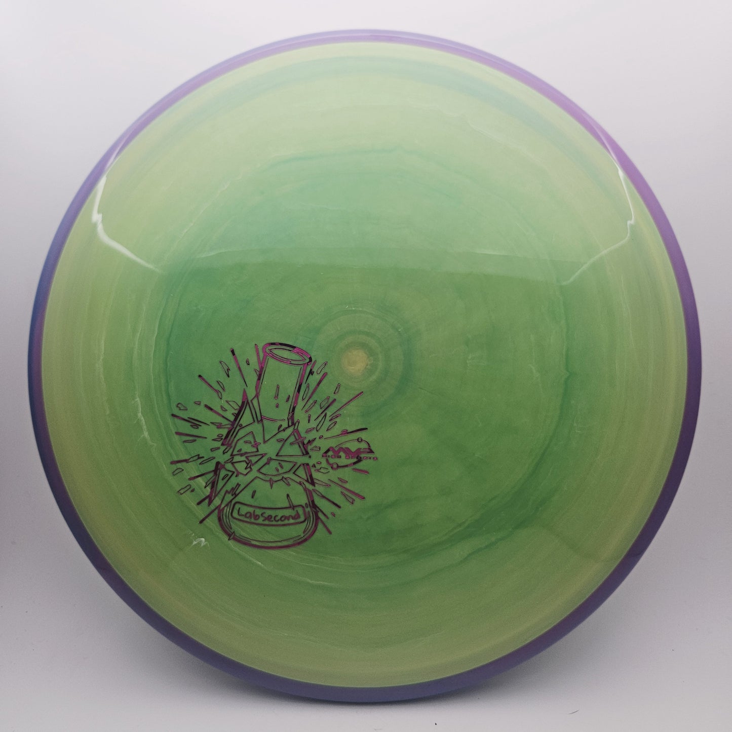 #14275 174g Green / Purple, Lab Second Neutron Hex - Lab Second