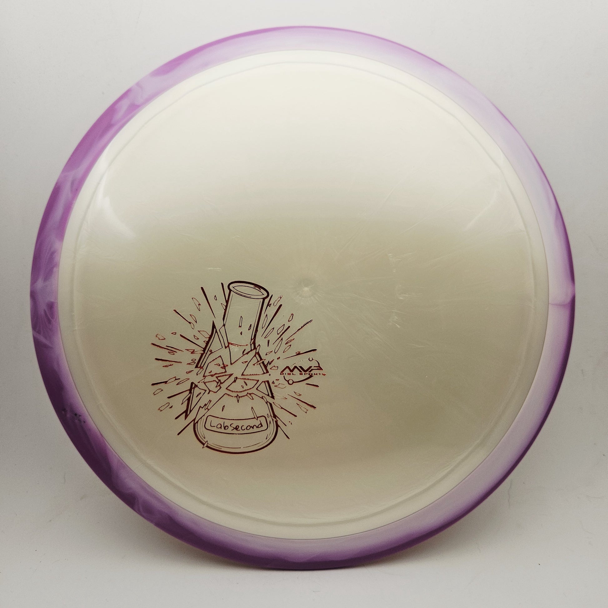 #19463 175g White / Purple, Lab Second Plasma Mayhem - Lab Second