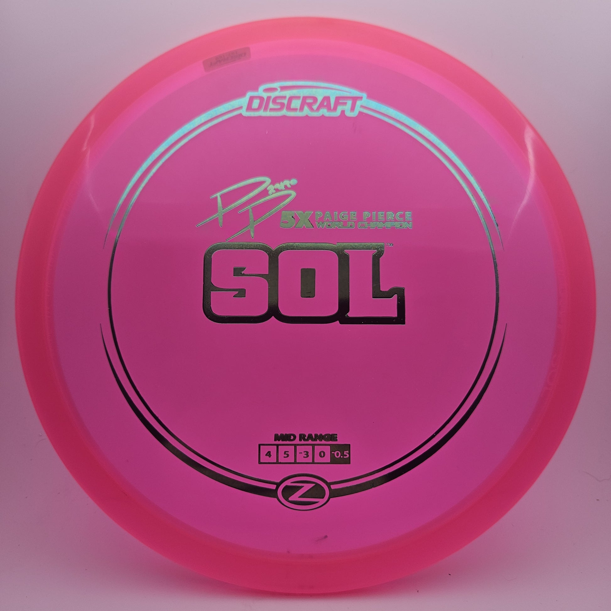 #6545 167-169g Pink Z Sol