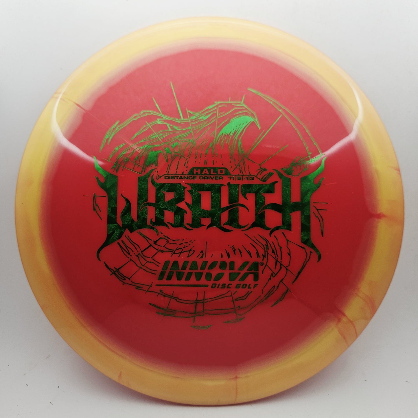 #20423 173-5g Red / Orange Halo Star Wraith