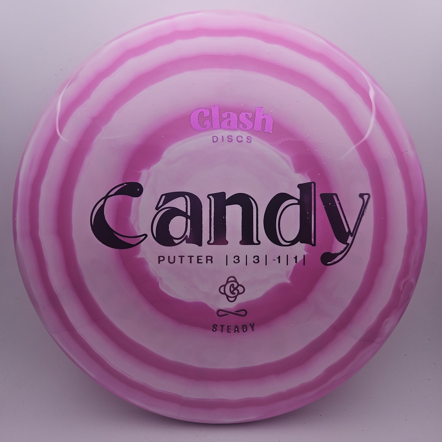 #11884 171g Pink Steady Ring Candy