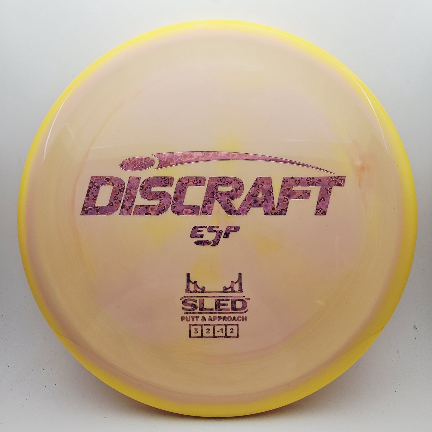 #18515 176g Orange, First Run ESP Sled - First Run