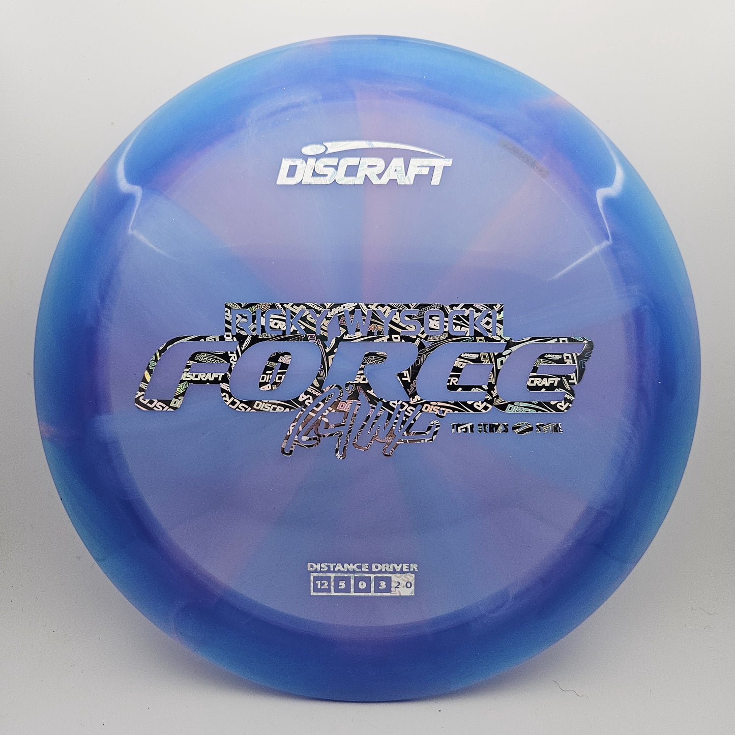 #13122 173-174g Blue, Ricky Wysocki Tour Series 2025 Z Swirl Force