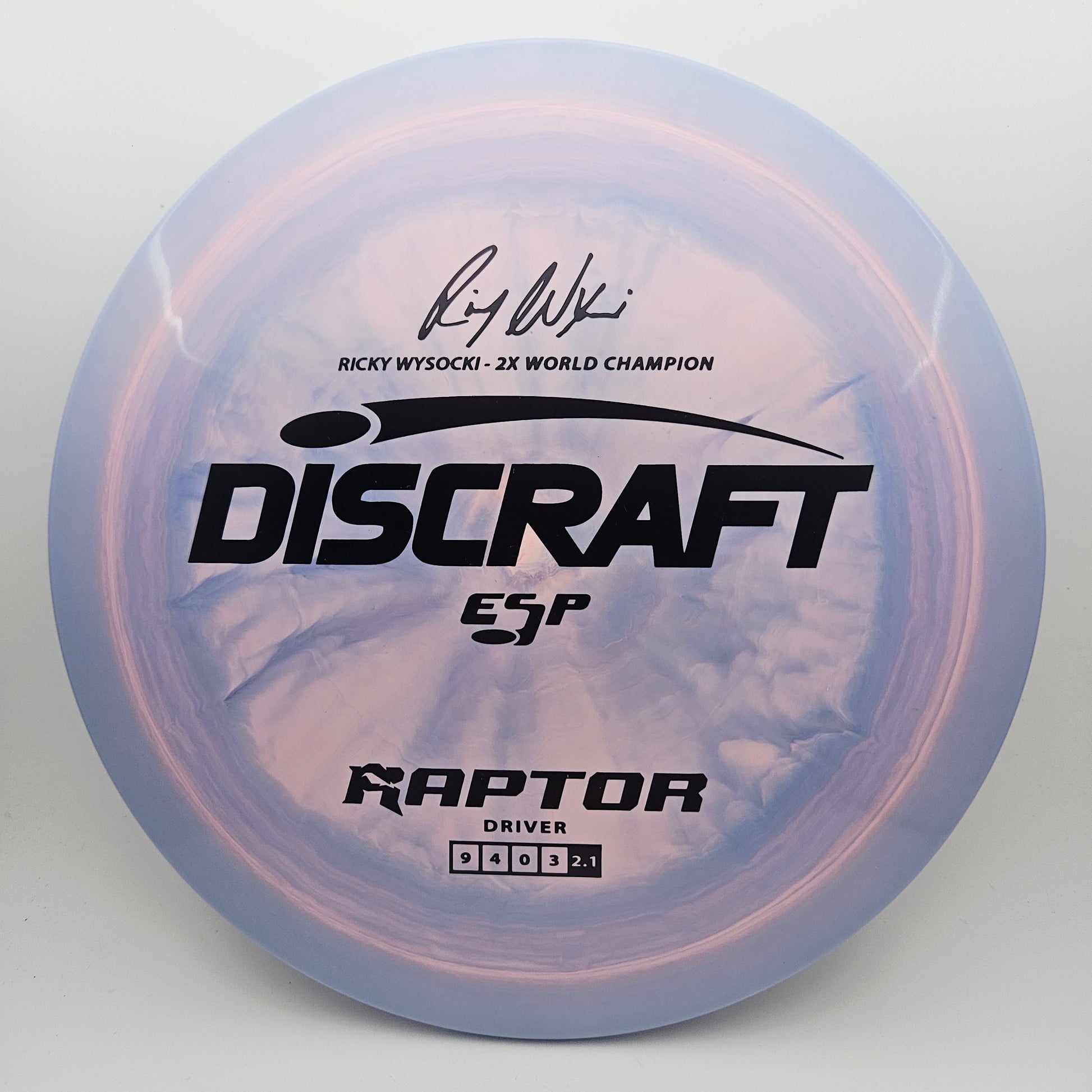 #14122 173-174g Blue / Pink, Ricky Wysocki Signature Series ESP Raptor