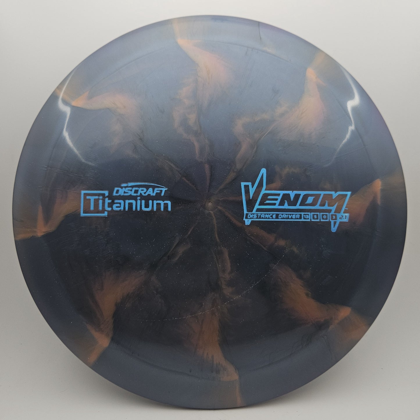 #8525 173-174g Black Titanium Venom