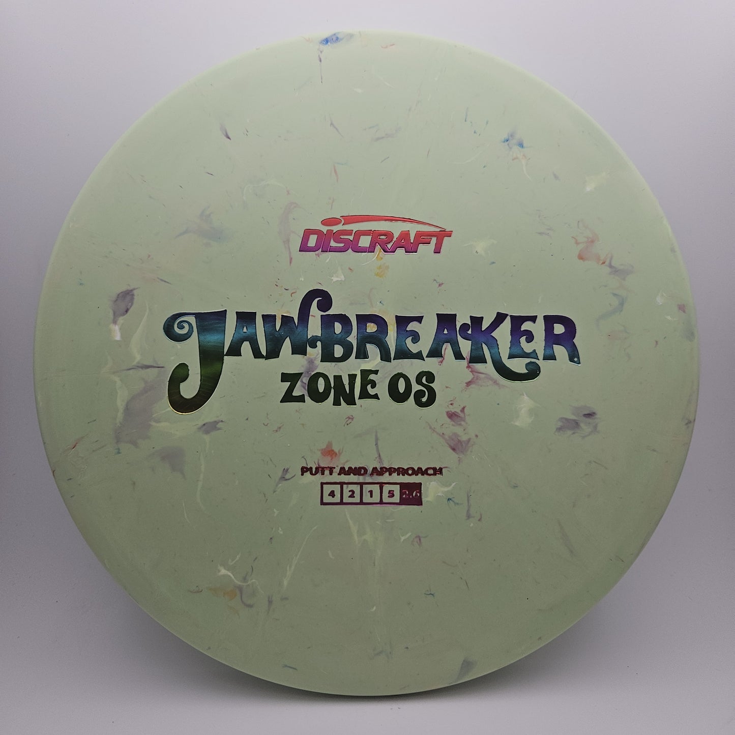 #7637 173-174g Green Jawbreaker Zone OS