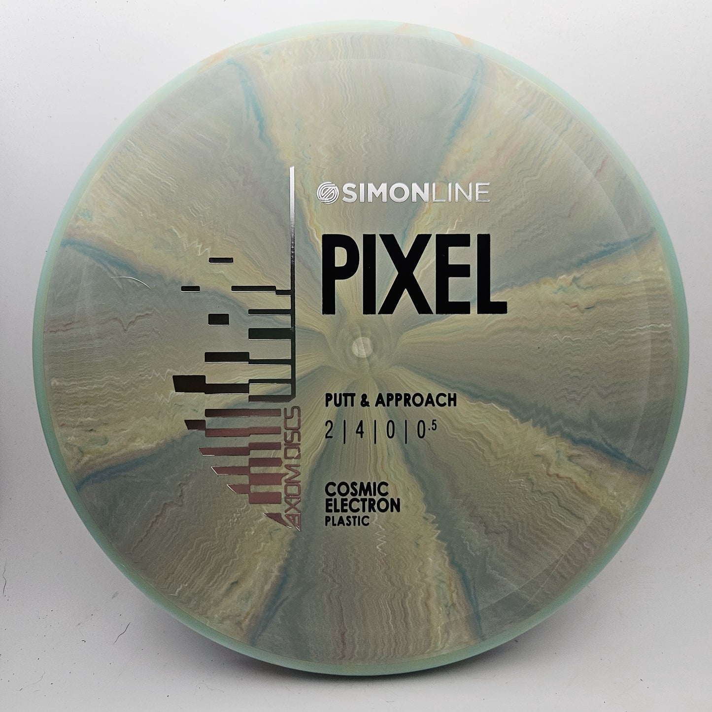 #20465 172g Teal / Teal PLC Cosmic Electron Pixel