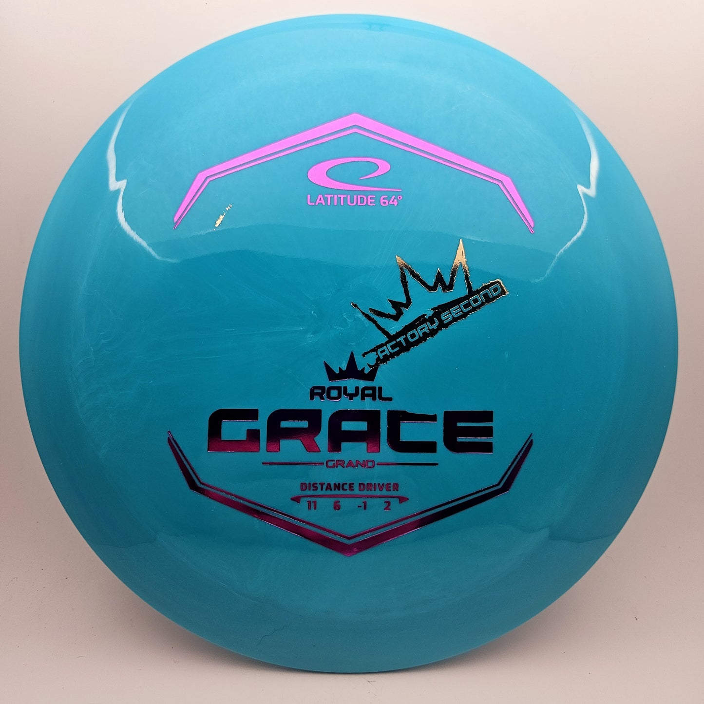 #8932 173g Teal, Factory Second Royal Grand Grace