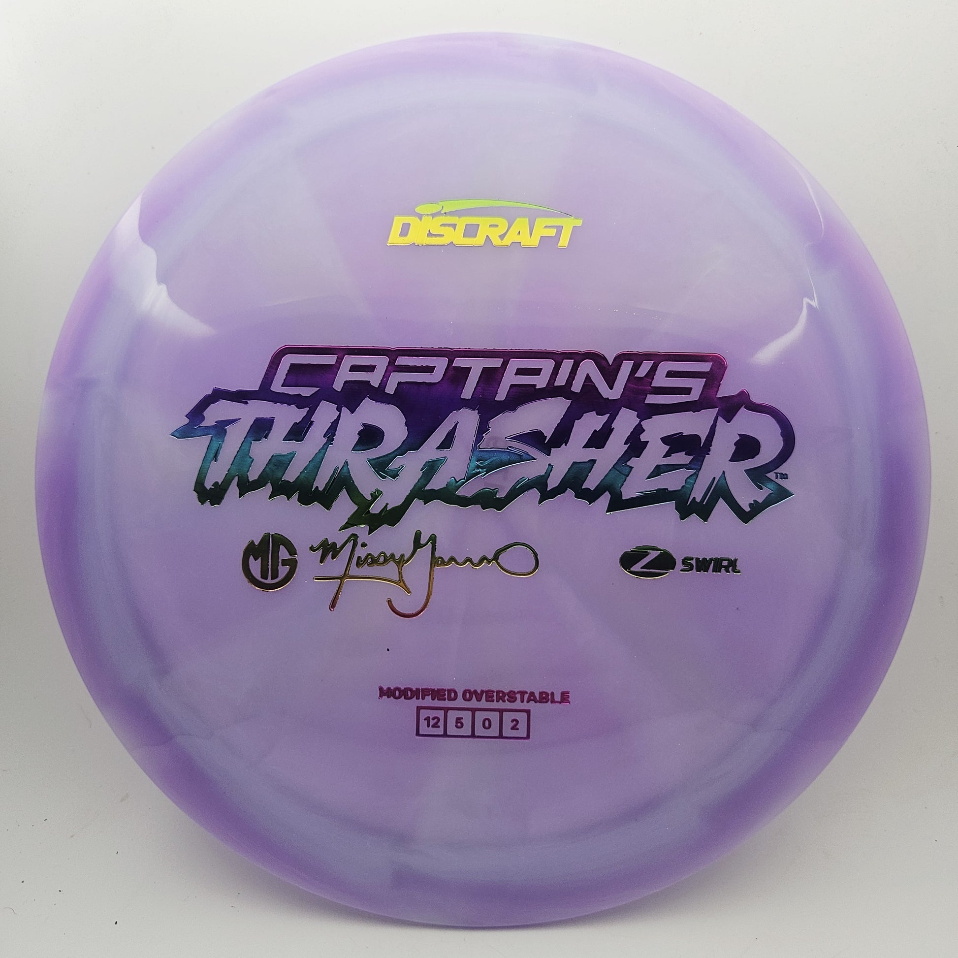 #20072 175g Purple, Missy Gannon Tour Series Z Swirl Captains Thrasher - Missy Gannon Tour Series