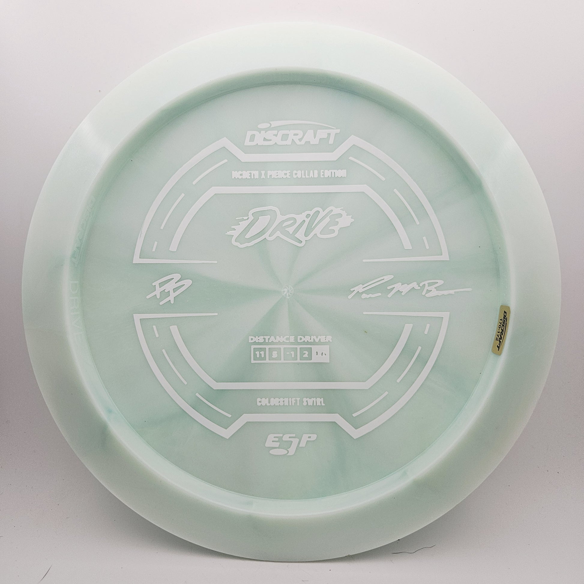 #16525 170-172g Mint, Paul McBeth / Paige Pierce Collab ESP Drive - Paul McBeth / Paige Pierce Collab