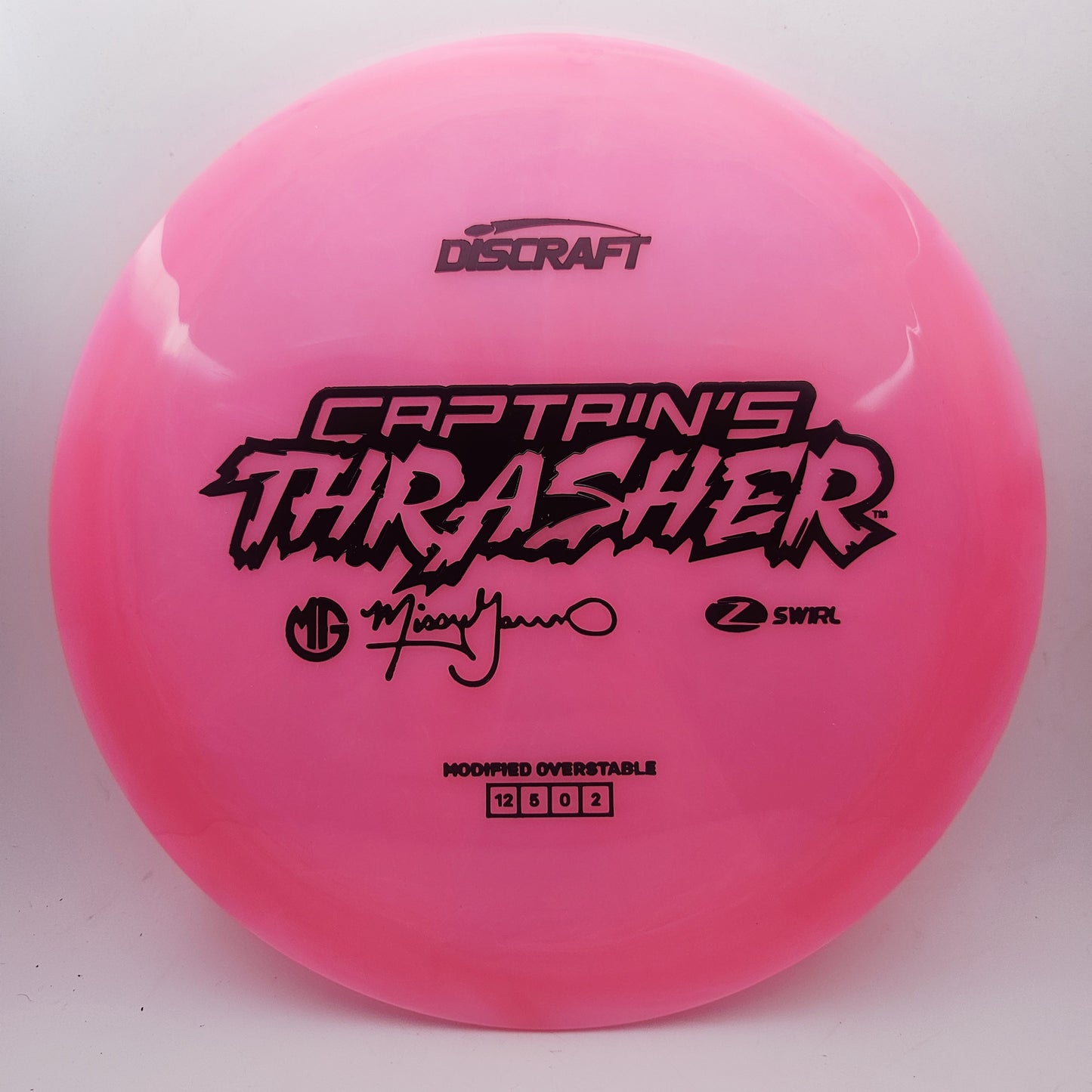 #20073 175g Pink, Missy Gannon Tour Series Z Swirl Captains Thrasher - Missy Gannon Tour Series