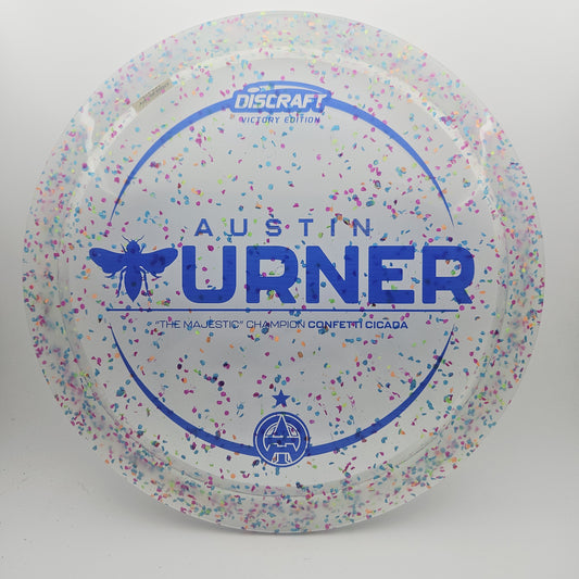 #14473 173-174g Clear, Austin Turner The Majestic Champion Z Confetti Cicada