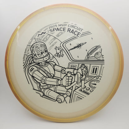 #17062 173g Orange / Blue Glow, Space Race 2025 Particle Eclipse Crave