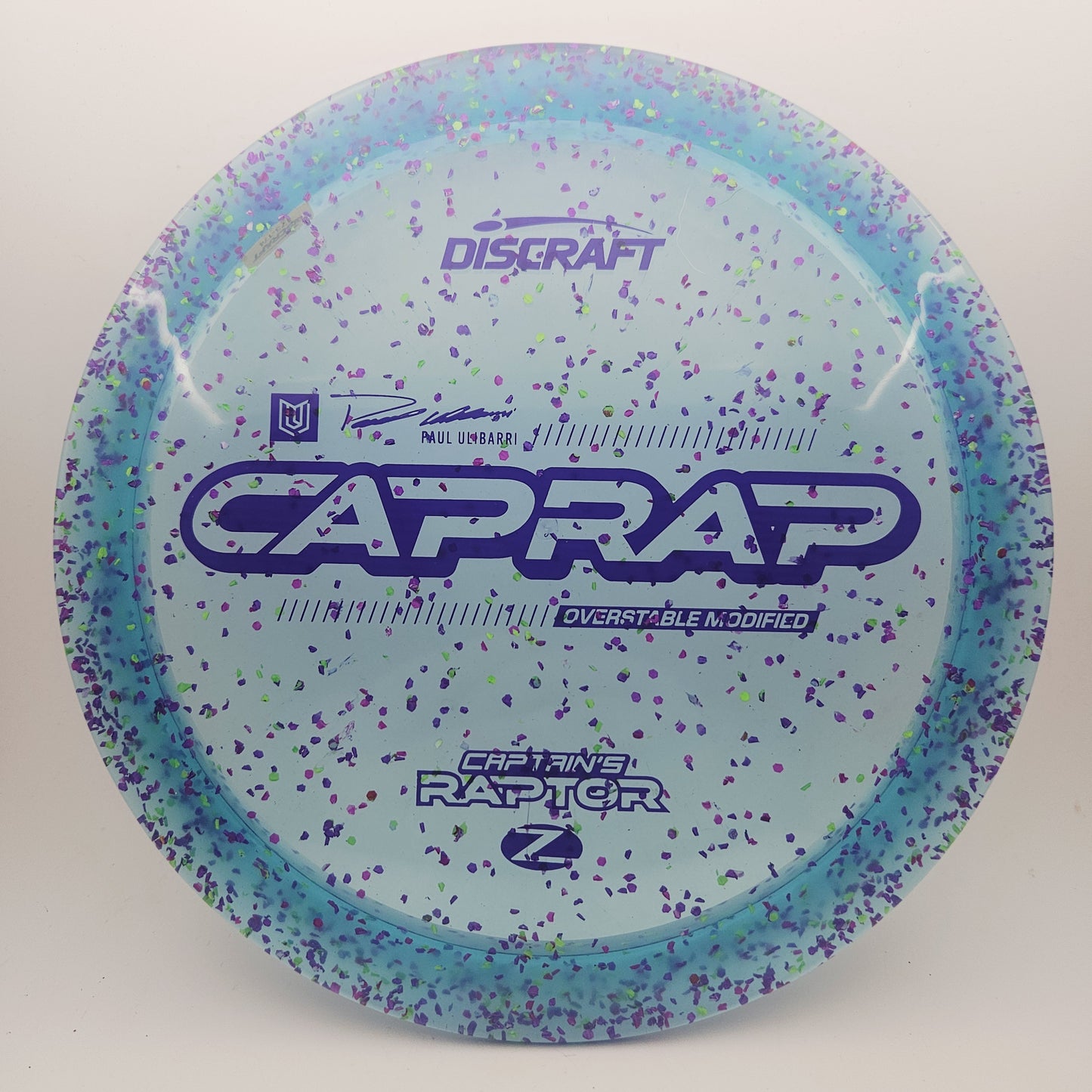 #18189 173-174g Blue, Paul Ulibarri 2026 Z Confetti Captain's Raptor - Paul Ulibarri 2026