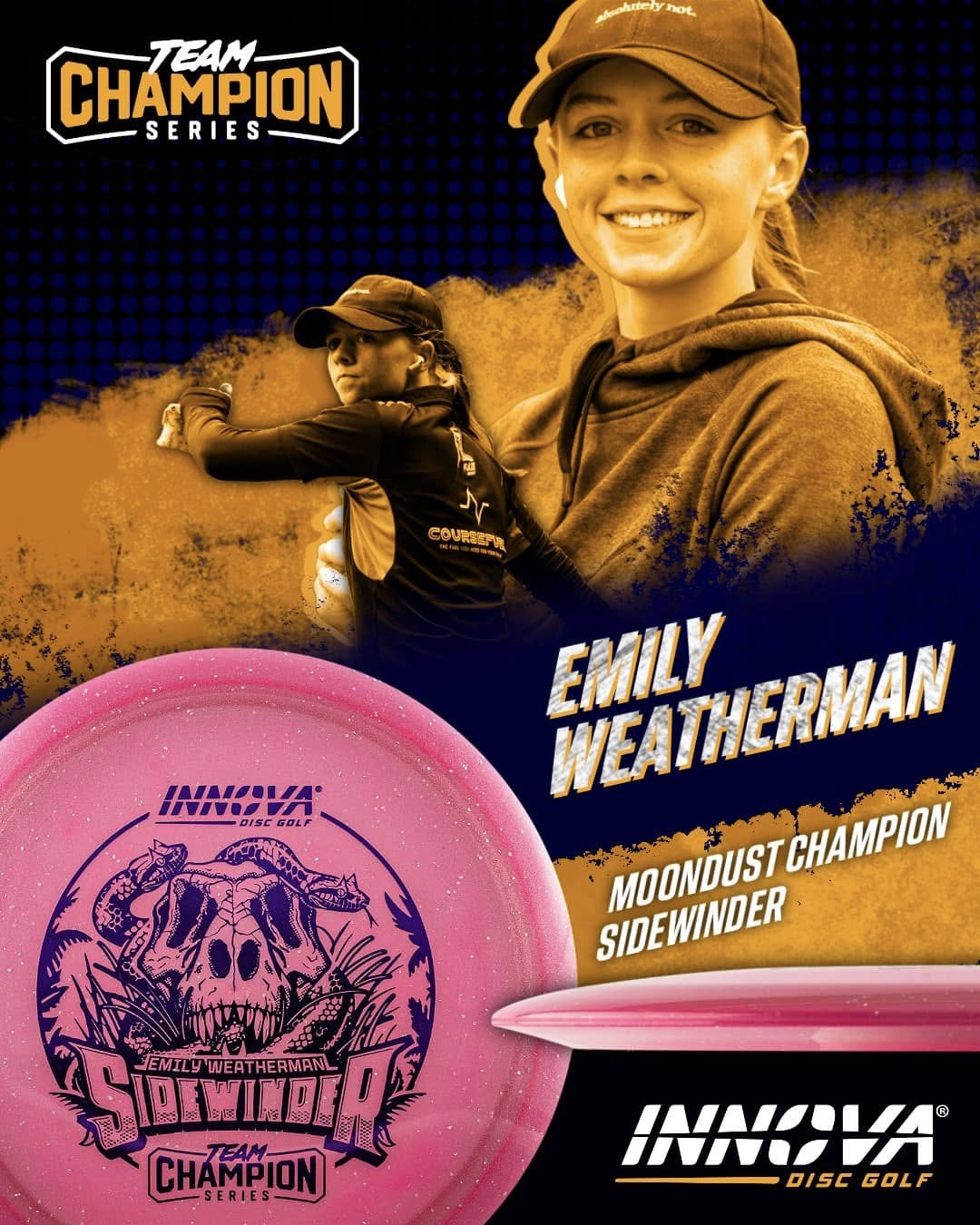 Pre-Order - Moondust Champion Sidewinder - Emily Weatherman Team Champion Series