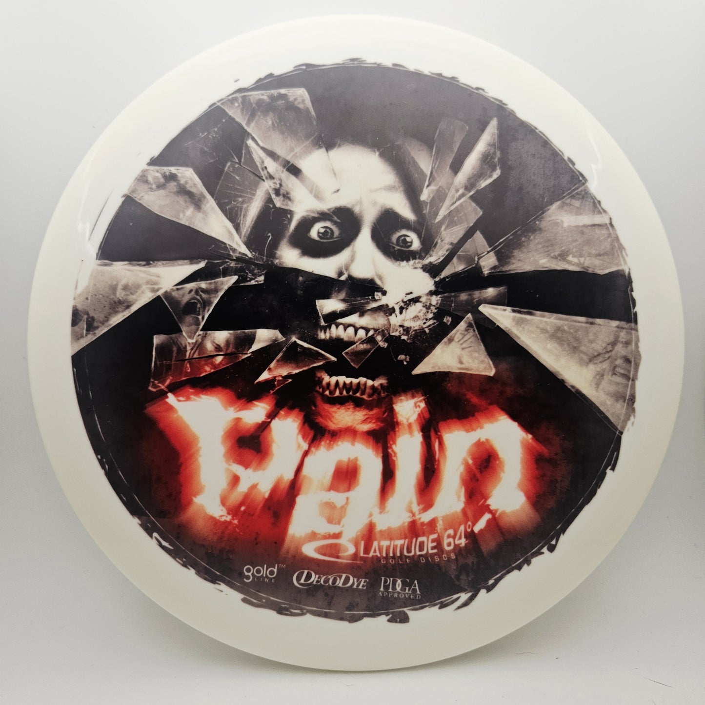 #16949 171g White, Full Color Gold Pain